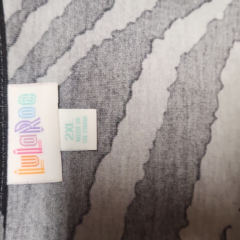 Lula zebra button down - Picture 2 of 4